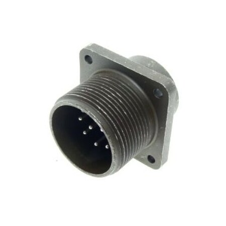 Itt Cannon Pin & Sleeve Receptacle, 13 A, 10 Pole, Screw Terminals Wire Connection Type CA3102R1824P
